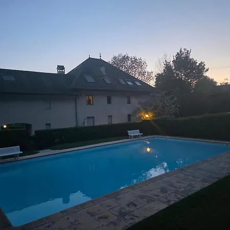 Appartamento Confort Moderne Avec Piscine Et Jardin, Proche Menthon-Saint-Bernard